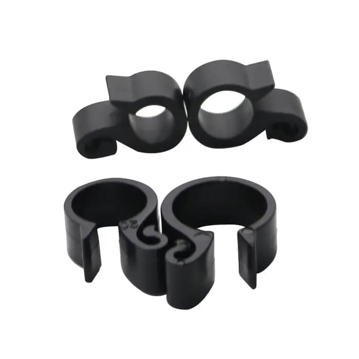 Clips de fixation de connexion de tuyau de jardin, boucles de fixation en plastique, outil de serrag