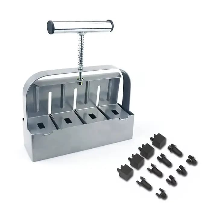 Fabricant de blocs de sol pour semis portatif, outil de blocage des sols de 2 pouces, utilisé pour l