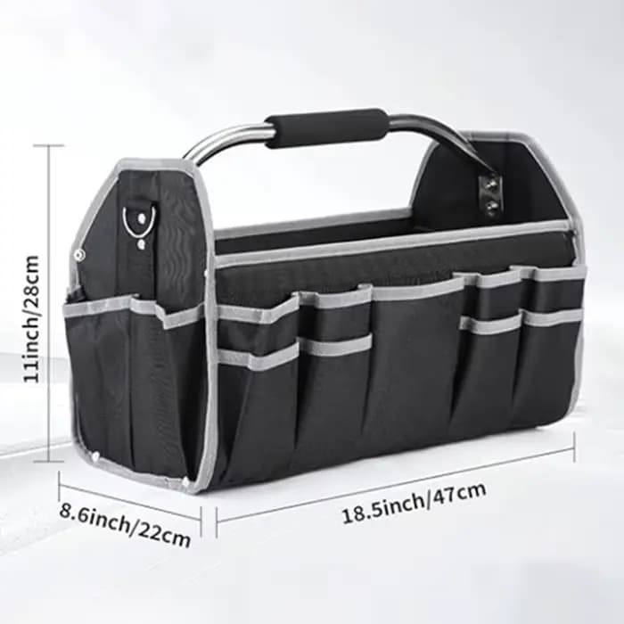Sac à outils de travail, organisateur d'outils d'électricien professionnel, Kit complet de menuiseri