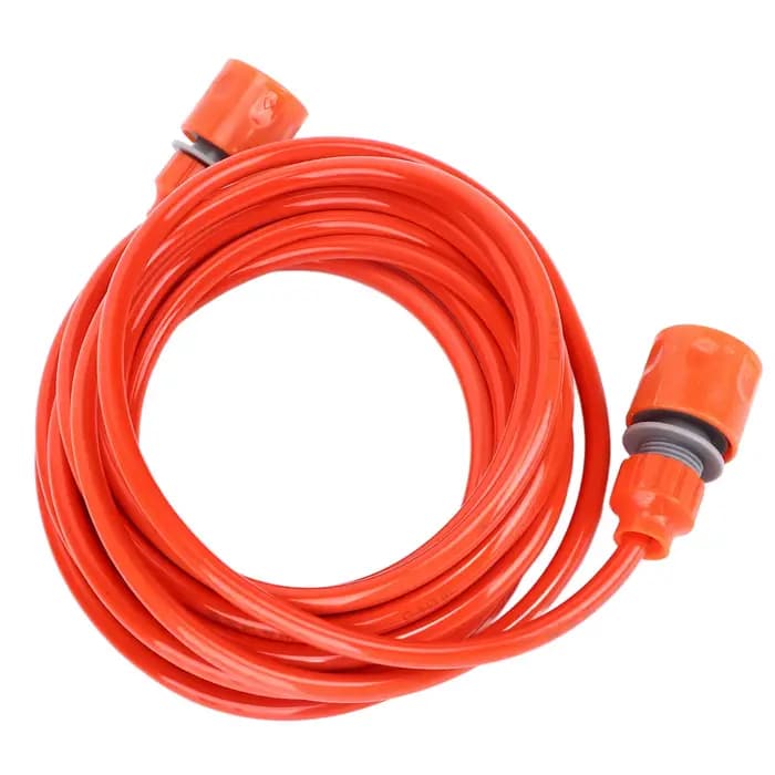 Tuyau d'arrosage flexible et haute pression de 6 mètres, flexible, antigel, en plastique, pour le ja