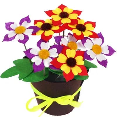 Pot de fleur artisanat jouets pour enfants
