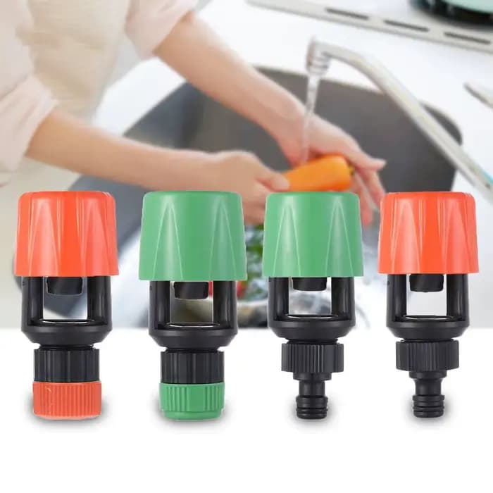 Anies-Connecteur de tuyau de cuisine universel, raccord rapide, arrosage de jardin, adaptateur de tu