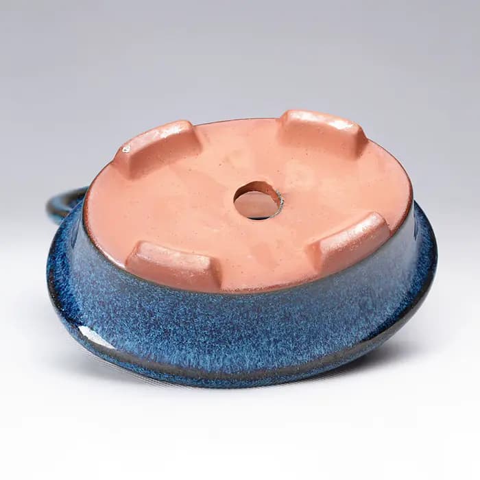 Pot de fleur en céramique avec trou de vidange