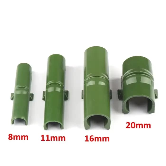 10 pièces 8/11/16/20mm fixer serre cadre tuyau Tube Film pince pince jardin ombre Net accessoires Fi