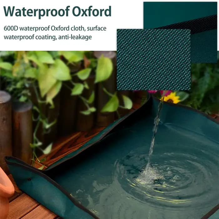 Tapis de plantation en tissu Oxford, 110CM, pliable, imperméable, pour pointage de plantes, pour jar