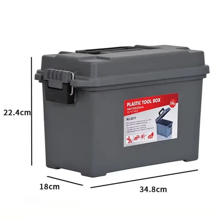 Grande valise rigide étanche multifonctionnelle, boîte à outils, boîtes de transport, boîte à outils
