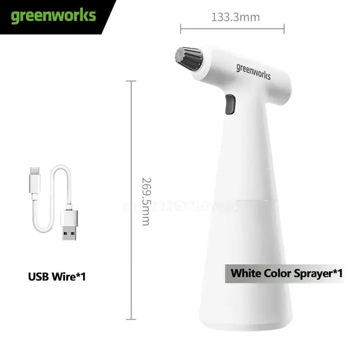 Greenworks – flacon pulvérisateur électrique Rechargeable