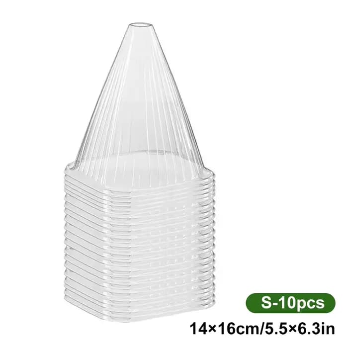 Couverture de protection pour semis de légumes, 10 pièces/ensemble, réutilisable, coupe-vent, antige