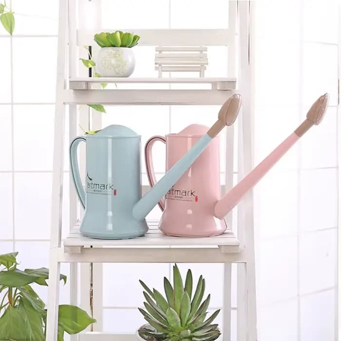 Arrosoir avec poignées pour plantes à fleurs, d'argile de jardin, bouilloire amovible à longue bouch