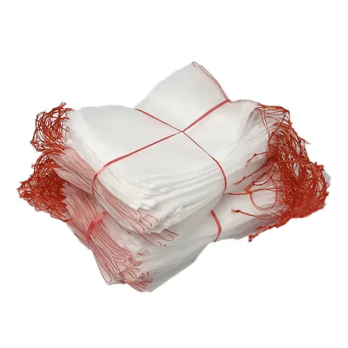 Sacs de protection en nylon réutilisables pour la croissance des fruits, avec ficelle de proximité,