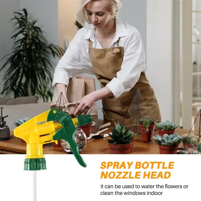Tête de buse de pulvérisateur à gâchette, degré chimique RapDuty, bouteille de pulvérisation, 6 pièc