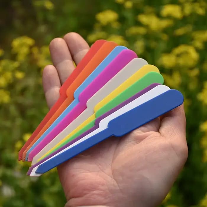 Étiquettes de plantes de jardin étanches, étiquettes en plastique, marqueurs de pépinière, Pots de f