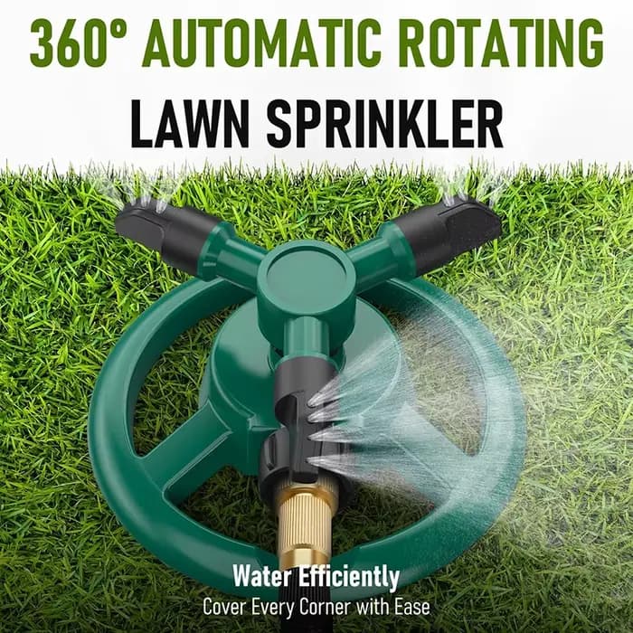 360 ° Système d'irrigation de jardin à arroseur rotatif