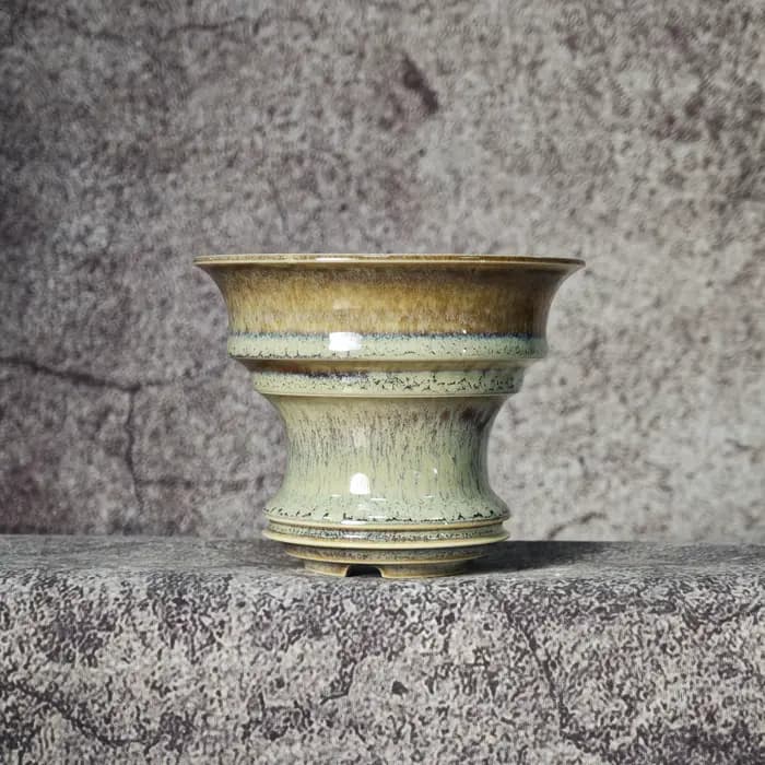 Pots en céramique Caudex, pot à plantes, petit pot en céramique fait à la main pour plantes caudicif