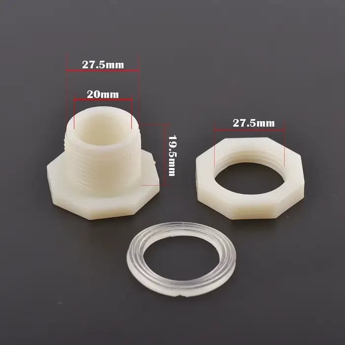 ABS 1/2 pouce à 6.4 ~ 20mm coude Irrigation Joint réservoir d'eau tuyau connecteur Aquarium jardin t