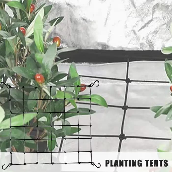 Filet artificiel astique Flexible pour Plantes Grimpantes, Tente de Croissance en Treillis, Accessoi