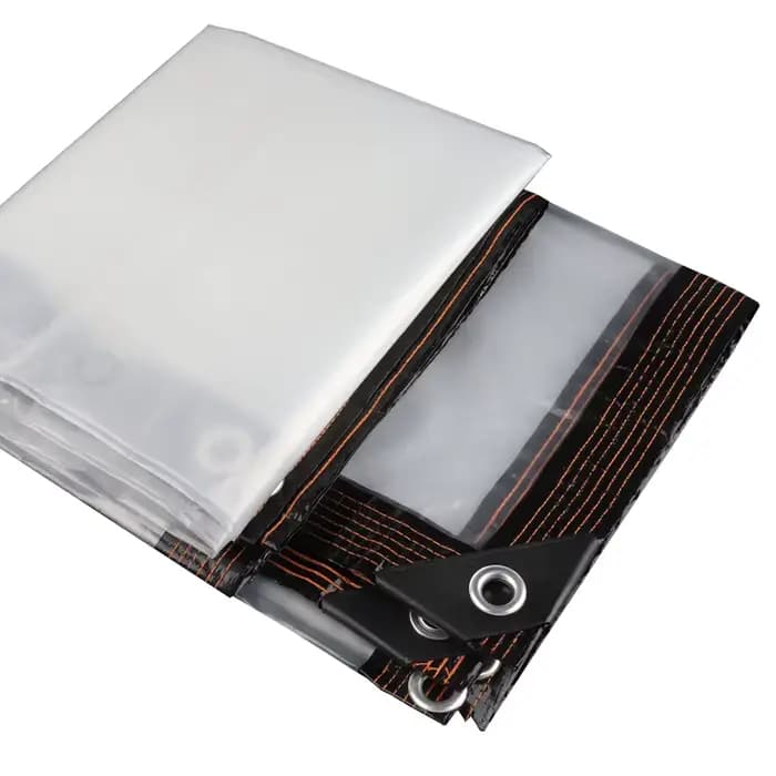 Film plastique Transparent imperméable à la pluie, bâche imperméable pour l'extérieur, terrasse, pla