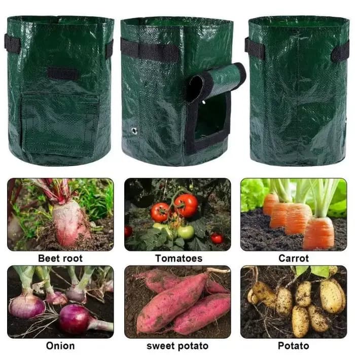 Sacs de plantation de jardin avec poignées 3/5/7/10 gallons