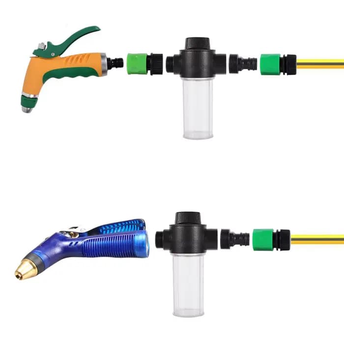 Pistolet à eau de lavage de voiture multifonctionnel domestique, bouteille de mousse de neige, arros