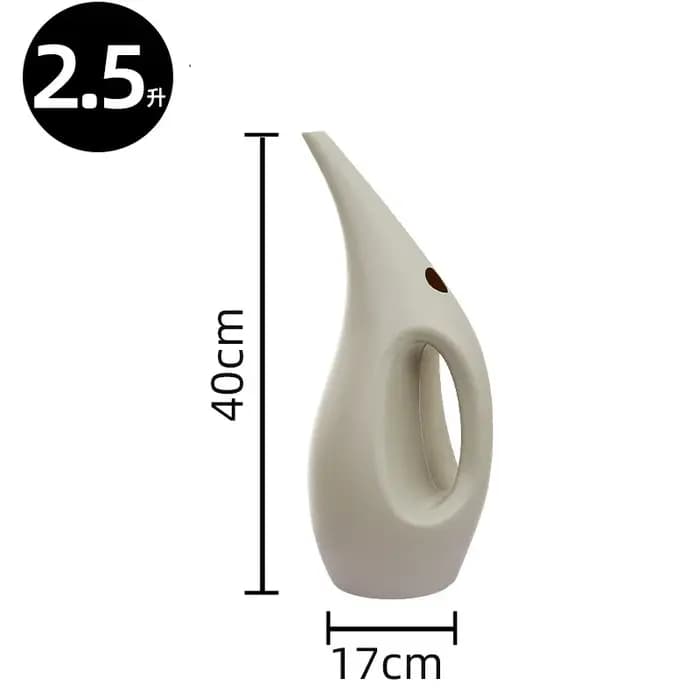 Pot d'arrosage à longue bouche de 1,5 l, 2,5 l, plantes vertes, arrosoir de fleurs, bouteille d'arrosage en Pot, culture de jardinage intérieur pour la maison