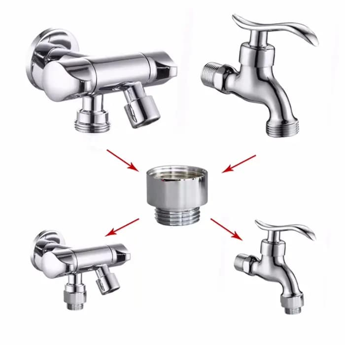 Connecteur d'Eau pour l'Irrigation du user inage, Adaptateur 1/2 en effet 3/4 vers M18 M22 M24