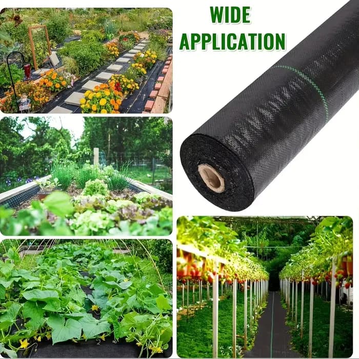 Toile anti-mauvaises herbes pour l'agriculture