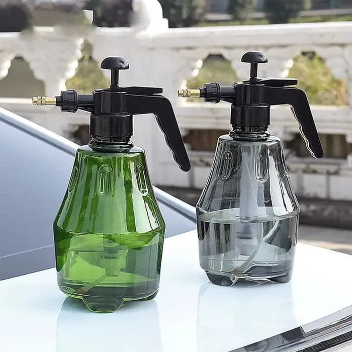 Pulvérisateur à pression manuelle 1,5 L, pompe à air manuelle, désinfection du jardin, pulvérisateur