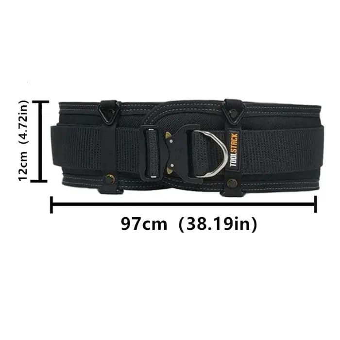 Ceinture à outils robuste TOOLSTACK avec boucle métallique à verrouillage rapide