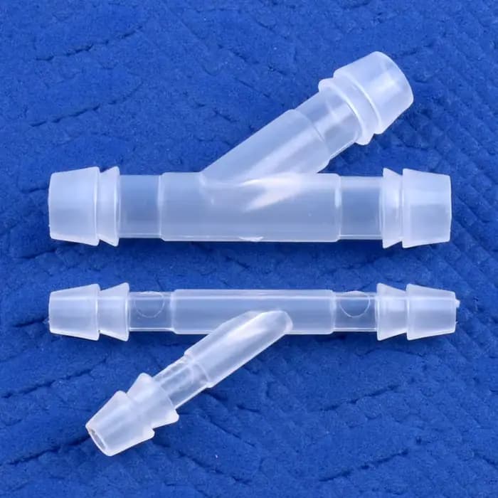 Connecteur en T Oblique de Type Y PP de qualité alimentaire, 5 à 200 pièces, 4 à 18mm, inverseur de