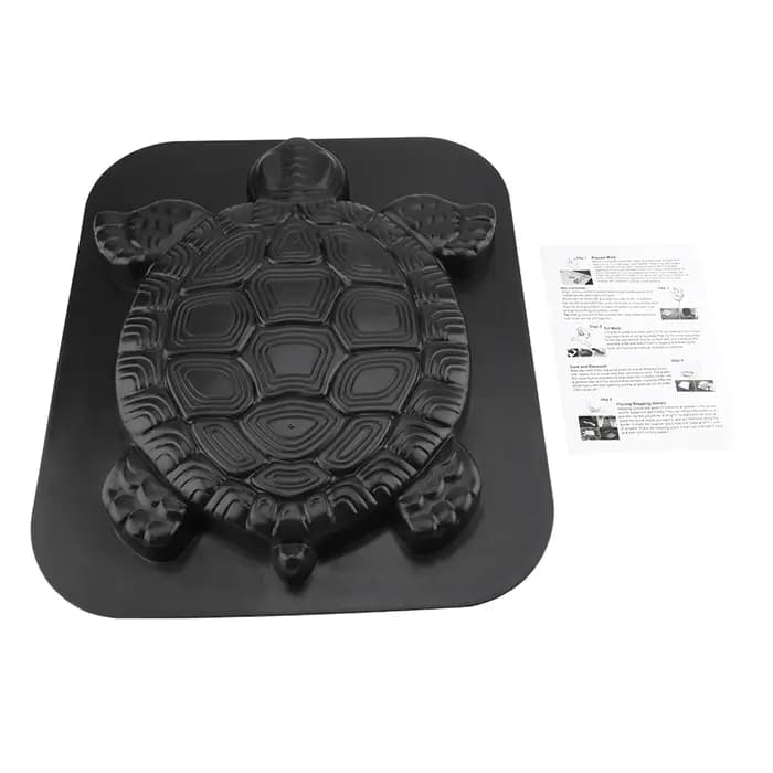 Moule en béton de tremplin, moule de tremplin, pavage de chaussée, jardin, pelouse, marche de pavé