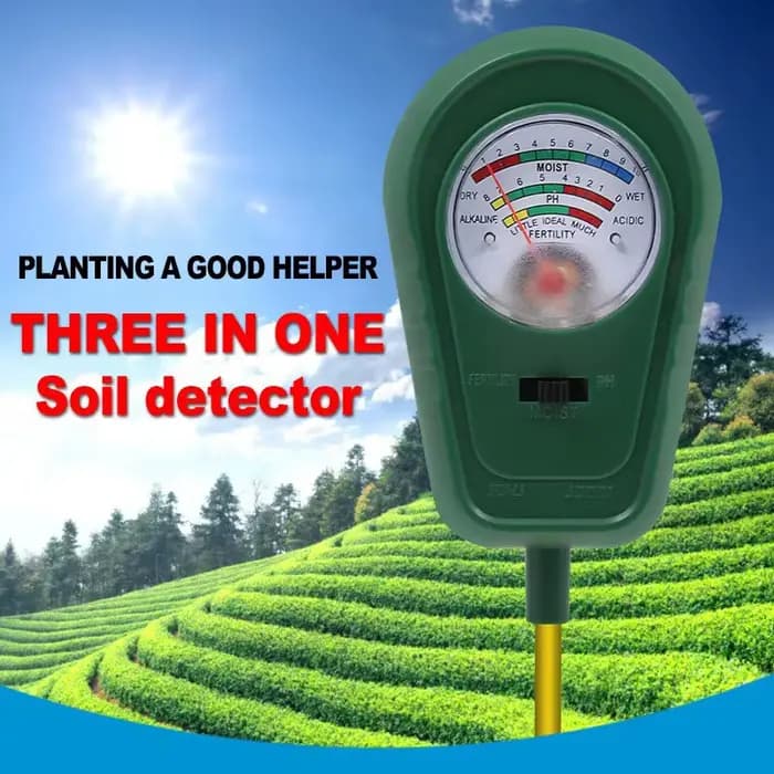 Ph-mètre d'humidité du sol pour plantes de jardin