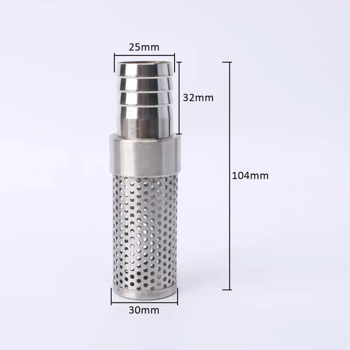 Filtre de tuyau en acier inoxydable