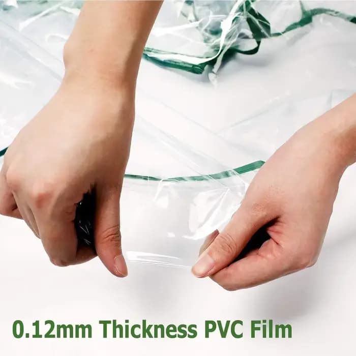 Couverture de serre de jardin en PVC pour fleurs et plantes