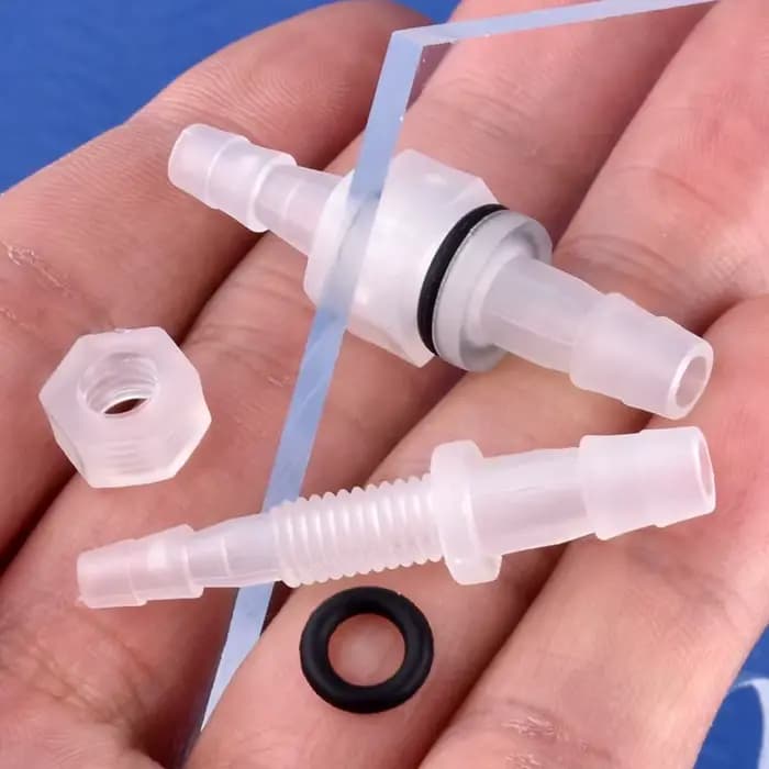 Connecteurs hexagonaux PP Pagoda Direct, 5 ~ 200 pièces, M6 ~ M10 à 3 ~ 8mm Adaptateur de pompe à