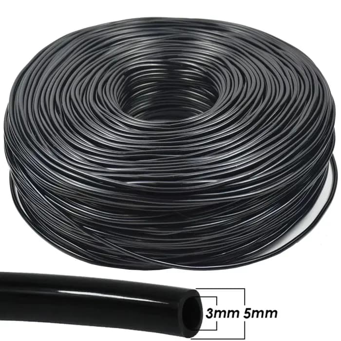 KESLA 5-100M jardin 3/5mm tuyau d'arrosage 1/8 ''tuyau PVC Micro tube d'irrigation goutte à goutte a