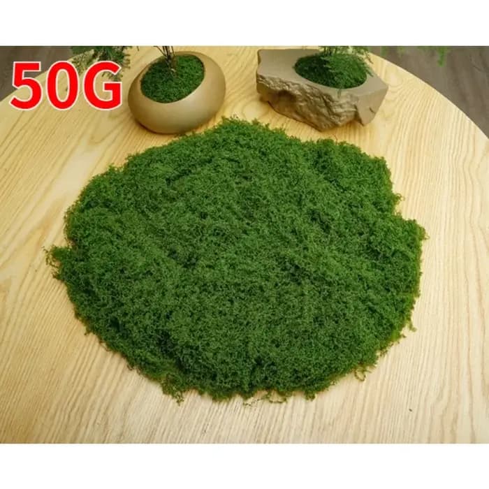 100g vert fausse mousse bricolage artisanat herbe