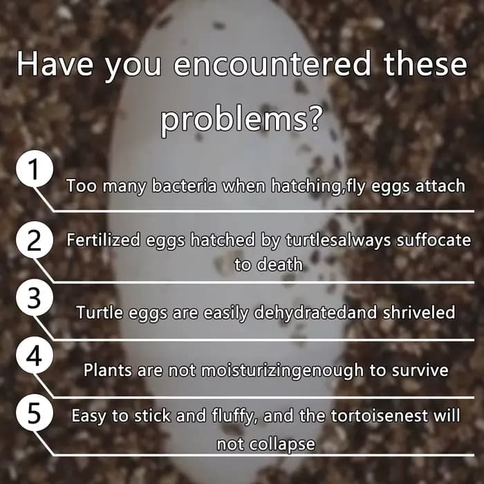 2/4L Perlite vermiculite sol de noix de coco tortue oeuf incubation substrat jardin pot sol mélange médias Reptile accessoires d'élevage