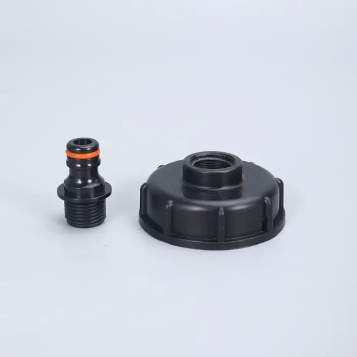 Adaptateur de valve pour réservoir IBC, connecteur de tuyau d'arrosage de jardin, filetage grossier