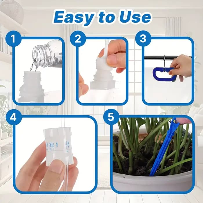 1pc 5.2L/6.5L dispositif d'arrosage automatique plante sac d'arrosage contrôle de l'eau dégoulinant