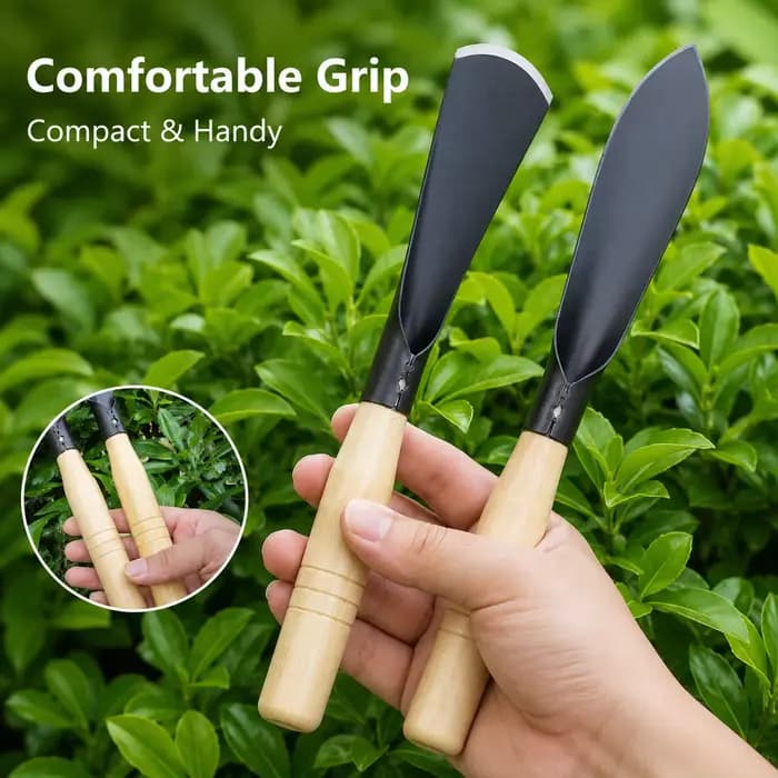 Pelle de jardin, houe robuste en fer pour la plantation de fleurs