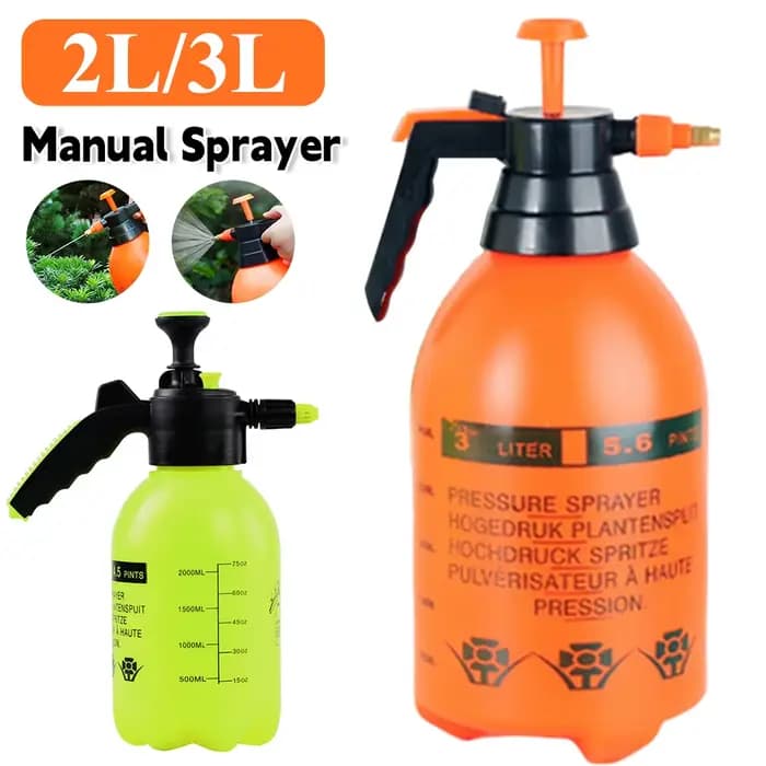 Pulvérisateur d'eau à pression manuelle portable, pulvérisateur de jardin, bouteille de pulvérisatio