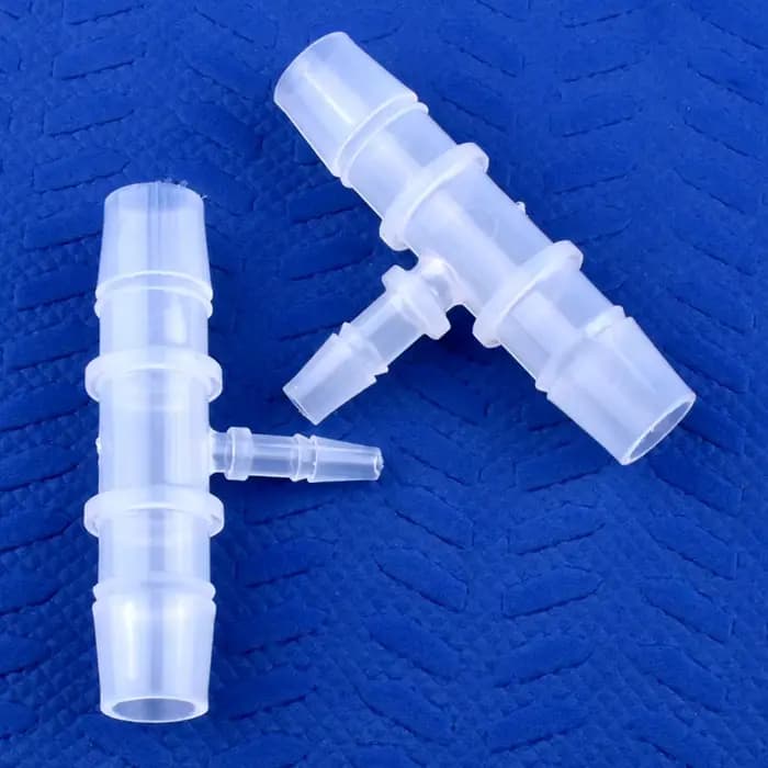 Connecteur en T réducteur en plastique de qualité alimentaire, réducteur d'irrigation de jardin, rés