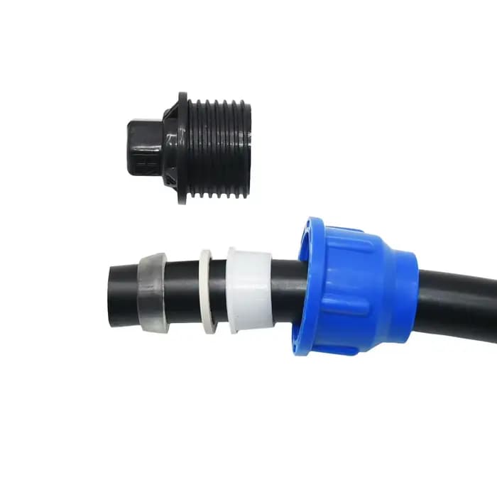Séparateur d'eau du robinet en PVC PE, 20/25/32/40/50/63mm, connecteur de Valve rapide en plastique,