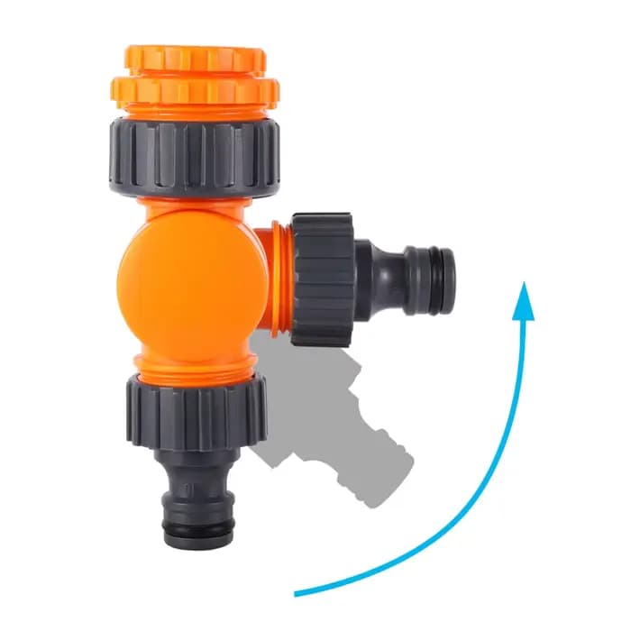 Connecteur rapide pour tuyau d'arrosage 1/2 "3/4" 5/8 ", raccord de réparation, Valve d'arrêt d'eau,