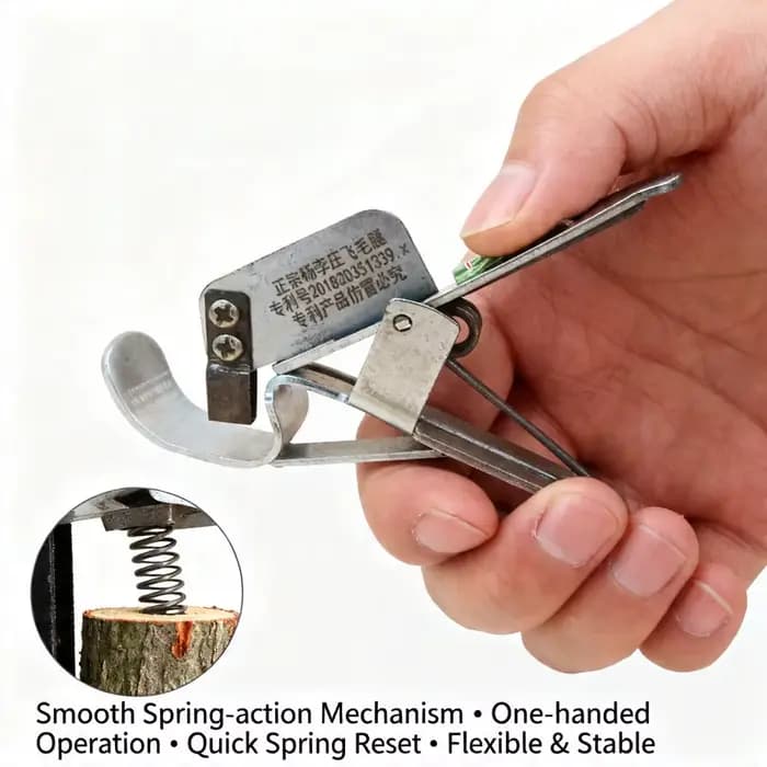 Couteau à élaguer pour arbres, outil de coupe pour enlever la couronne, cisaille pour petites branches, outils de jardin, outil efficace pour arbres fruitiers