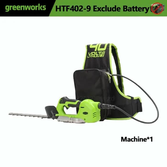 Greenworks-Taille-haie électrique sans fil 40V