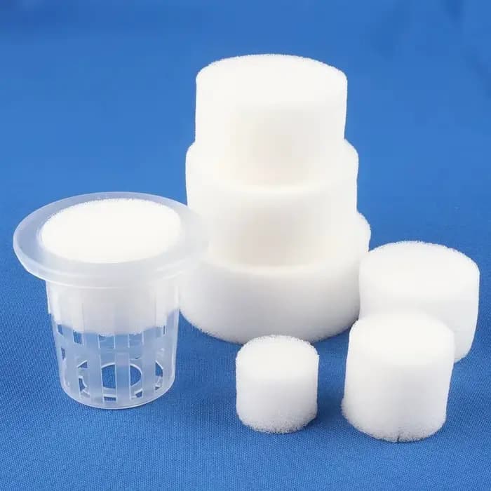 50 pièces plante pépinière maille tasse Pots support hydroponique sol cultiver Pot éponge Net coloni