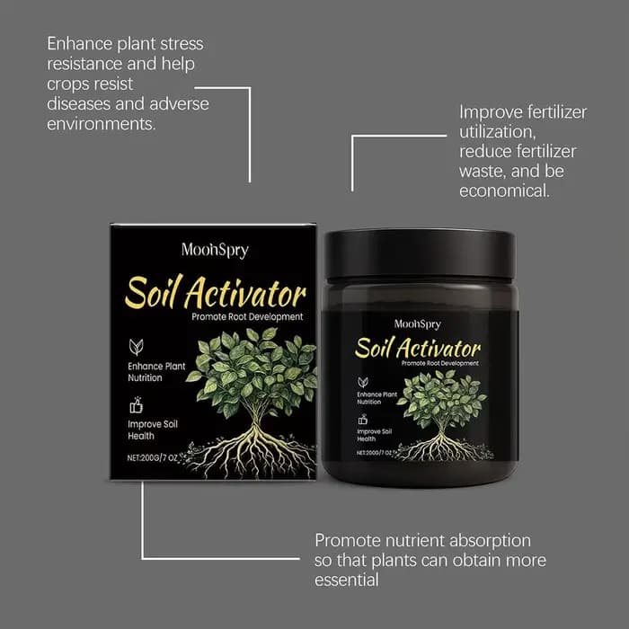 Conditionneur de sol naturel pour plantes en pot