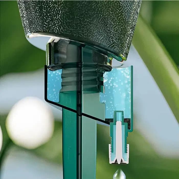 Arroseur automatique domestique, système d'irrigation goutte à goutte pour fleurs, arroseur paresseux pour plantes en pot, système de goutte-à-goutte programmable, pot auto-arrosant pour jardin