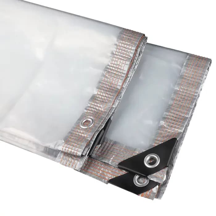 Bâche transparente imperméable pour Gazebo de jardin